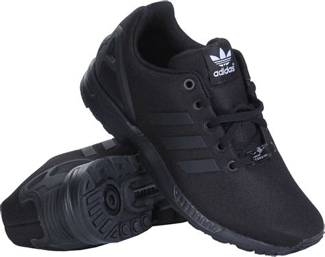 adidas S82695 Kids Grade School ZX Flux Black/Black/Black